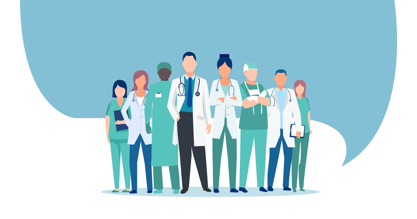 Team of medical professional